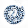 Baking Paint Glass Beads Strands X-DGLA-N003-10mm-C07-3