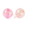 Transparent Acrylic Beads PACR-B002-01C-2