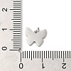 304 Stainless Steel with Shell Butterfly Charms STAS-K263-21P-3