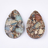 Synthetic Aqua Terra Jasper Pendants G-S329-078-2