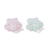 UV Plating Opaque Acrylic Beads OACR-G058-18B-2