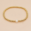 Natural Pearl Beaded Stretch Bracelets for Women ST8151-2-1