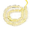 Natural Lemon Quartz(Heated) Beads Strands G-G980-52B-3