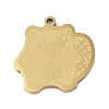 201 Stainless Steel Pendants STAS-C095-25G-1