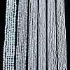 Electroplate Glass Beads Strands X-EGLA-A044-J6mm-B06-2