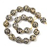 Natural Dalmatian Jasper Beads Strands G-C249-A02-16mm-4