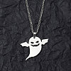 201 Stainless Steel Pendant Necklaces for Man NJEW-Q336-02E-P-2