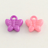 Opaque Acrylic Butterfly Charms SACR-Q099-M77-1