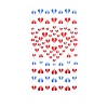 Valentine's Day 5D Love Nail Art Sticker Decals MRMJ-R109-Z-D4363-02-1