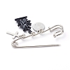 Iron Safety Brooch for Halloween JEWB-BR00048-02-3
