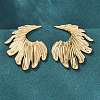 304 Stainless Steel Stud Earrings for Women EJEW-K306-11G-2