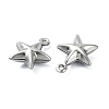 Non-Tarnish 304 Stainless Steel Charms STAS-L024-012P-2