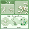 Alloy Badge for Backpack Clothes JEWB-WH0030-40S-4