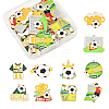 20Pcs 10 Styles Alloy Enamel Pendants ENAM-YW0009-29-1