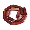 Natural Banded Agate Beads Strands G-Q606-23G-2