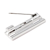 Plastic Adhesive Back Bar Pins with Iron Pins JEWB-B045-01E-2