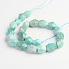 Nuggets Natural Amazonite Beads Strands G-D770-06-2