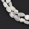 Natural Rainbow Moonstone Beads Strands G-G018-48-01-4