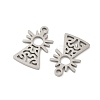 201 Stainless Steel Laser Cut Pendants STAS-P428-10P-02-2