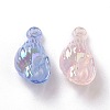 UV Plating Rainbow Iridescent Acrylic Pendants OACR-C003-09-2