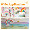 Plastic Rainbow & Cloud Fondant Cutter Set DIY-FH0006-07-7