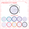 80Pcs 8 Bags Computerized Embroidery Polyester Iron on/Sew on Patches DIY-GO0003-19-2
