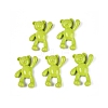 Spray Painted Alloy Pendants PALLOY-Q466-02B-1
