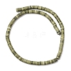 Matte Porcelain Heishi Wheel Beads Strands PR-CBA03B0-03A-5