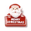 Christmas Theme Opaque Resin Cabochons LS-RESI-E043-01C-1