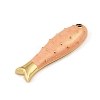 Brass Enamel Pendants KK-CBAF17A-06G-01-2
