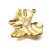 Plastic Pearl Pendants LS-STAS-Q360-03H-G-2
