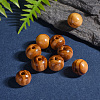 Original Color Natural Wood Beads TB611Y-10mm-LF-5
