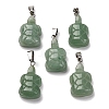 Natural Green Aventurine Pendants G-B127-06P-05-1