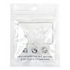 Resin Clip-on Earring Findings X1-FIND-H046-12-01-7