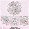 2Pcs Glass Hotfix Rhinestone DIY-GF0013-36B-6