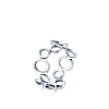 Oval Ring 925 Sterling Silver Finger Rings for Women FS-WGC6322-04-3