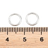 Brass Closed Jump Rings KK-D257-01P-01-3