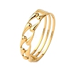 304 Stainless Steel Bangles BJEW-G749-03G-4