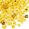 92Pcs Transparent Silicone Focal Beads SIL-TA0002-85B-2