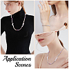 1Pc Polymer Clay with Alloy and Crystal Neck Strap for Eyeglasses AJEW-CN0005-04C-5