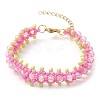 Glass Seed Beads Bracelets for Women BJEW-MZ00139-01-3