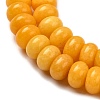 Dyed Natural White Jade Beads Strands G-G107-A23-01-3