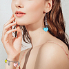 108Pcs 18 Style Heart Charm Kit for DIY Jewelry Making DIY-PH0005-53-5