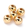 Brass Beads LS-X-KK-WH0063-05G-01-1