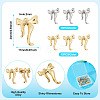 20Pcs 2 Colors Alloy Rhinestone Pendants FIND-TA0007-86-4