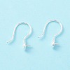 925 Sterling Silver Earring Hooks STER-P047-01A-S-2