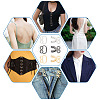 15Sets 3 Colors Alloy Waist Extender Hooks & Eyes Clasps DIY-TA0012-28-9