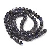 Natural Iolite Beads Strands G-J400-E05-02B-4