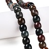 Natural Indian Agate Beads Strands G-T138-144-1