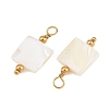 Natural Freshwater Shell Pendants SH-CBA5EEC-03G-2